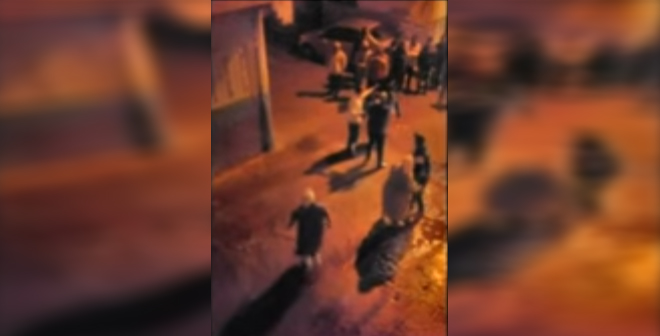 فيديو.. لحظة إطلاق النار على مجرم بمدينة سلا