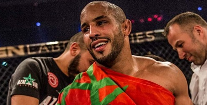 الملاكم المغربي أبو زعيتر يفوز بالضربة القاضية في الدقيقة الأولى