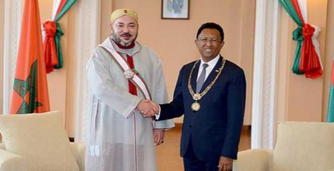 الرئيس الملغاشي: زيارة الملك محمد السادس لمدغشقر تحمل رمزية قوية