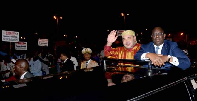 الملك محمد السادس يحل بدكار في زيارة رسمية
