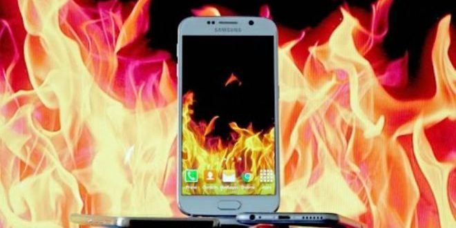 phone-on-fire