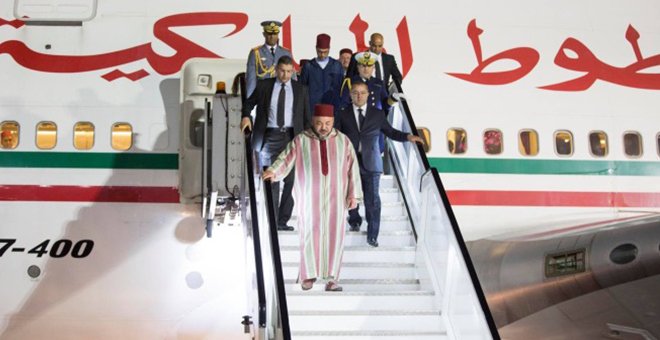 الملك محمد السادس يحل بالبيضاء قبل زيارته إلى الـ