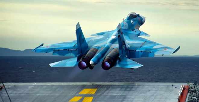 طائرة روسية تتحطم بعد تنفيذها لعملية عسكرية في سوريا