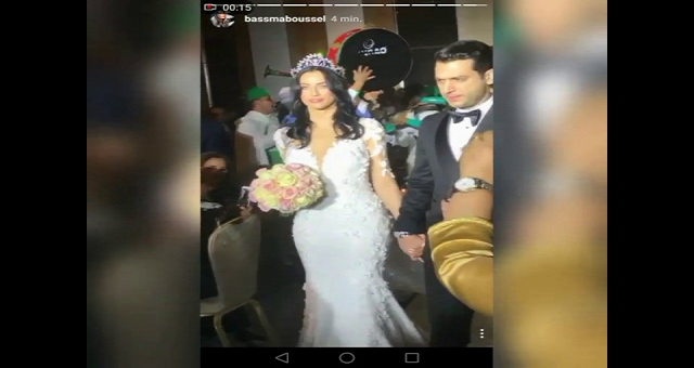 فيديو من حفل زفاف إيمان الباني ومراد يلدريم