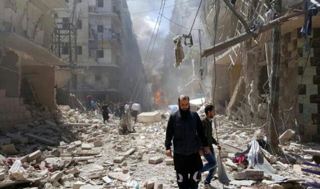 دمار حلب يحرك المغاربة ضد صمت العالم
