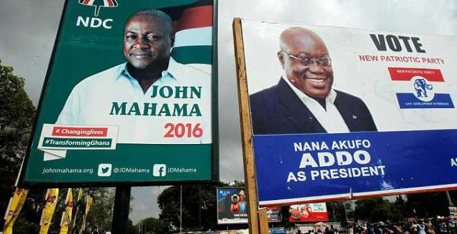 الغانيون يحسمون صراع الرئيس والمعارض على كرسي الرئاسة!
