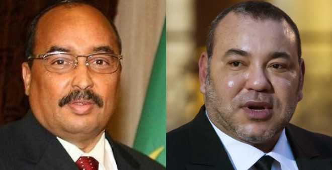 الملك محمد السادس يهاتف رئيس موريتانيا