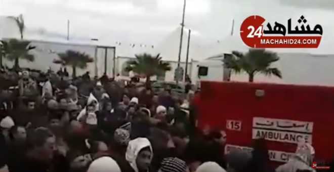 آلاف المغاربة يشيعون جثمان شيخ البودشيشيين إلى متواه الأخير