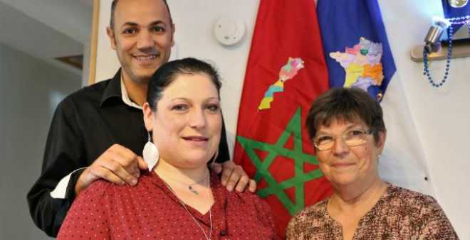 مغربي وزوجته الفرنسية يعطيان مثالا للتعايش في فرنسا