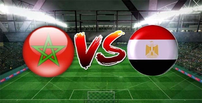 مشاهدة مباراة مصر والمغرب بث مباشر : كأس الأمم الأفريقية