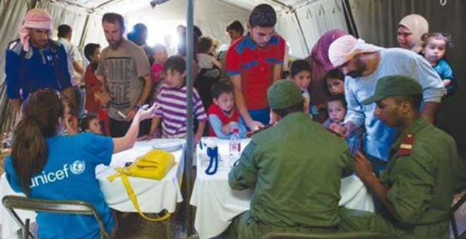 هذه حصيلة الخدمات الطبية بالمستشفى المغربي في مخيم الزعتري سنة 2016