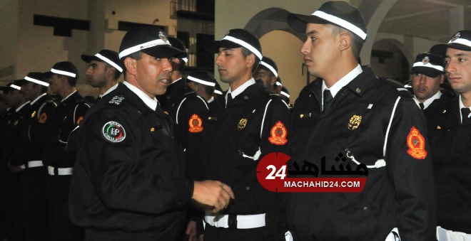 بالصور.. الشرطة المغربية في أول يوم خدمة بـ''الزي الجديد''