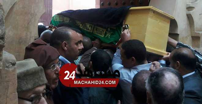 شمل السياسيين المغاربة يجتمع في جنازة حكيم الاستقلاليين بوستة (صور - فيديو)