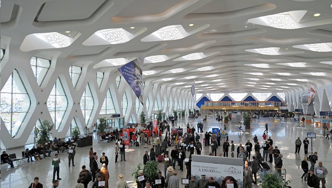 سفراء أفارقة بالمغرب يزورون مطار مراكش المنارة الدولي