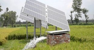مشروع تجهيز محطة لضخ مياه السقي بلوائح الطاقة الشمسية بإقليم بركان