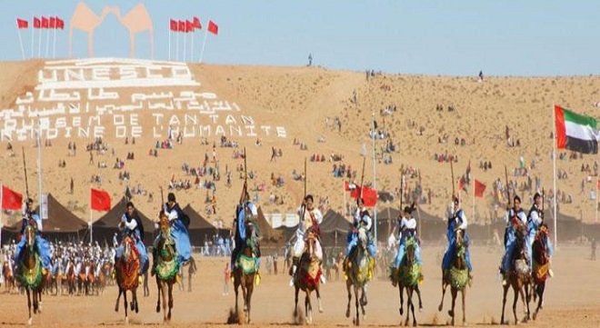 موسم طانطان يحتفل بعودة المغرب لحضن إفريقيا