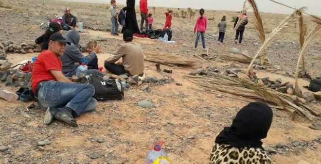 جبهة سورية تناشد الملك محمد السادس لاستقبال اللاجئين العالقين على الحدود