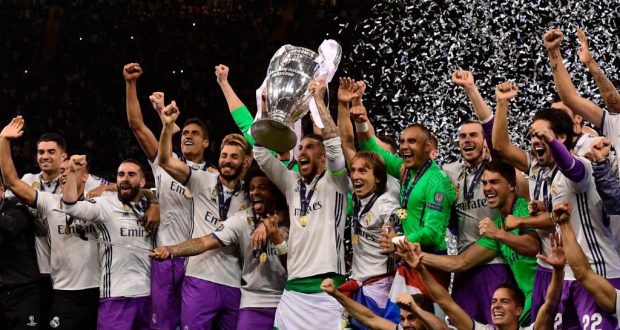 ريال مدريد يتوج بطلا لدوري أبطال أوروبا