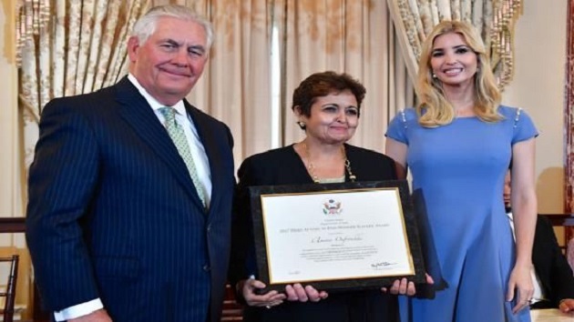 الخارجية الأمريكية تكرم قاضية مغربية بجائزة بطلة تقرير 