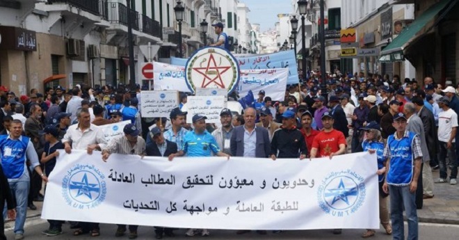 الاتحاد المغربي للشغل يتشبت بمطلب إطلاق سراح معتقلي الريف
