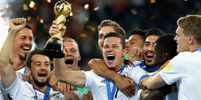 منتخب ألمانيا يتوج بكأس القارات لأول مرة