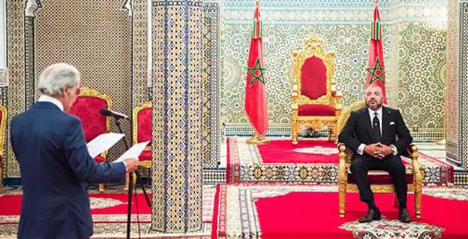 الجواهري يقدم للملك محمد السادس التقرير السنوي حول اقتصاد المغرب