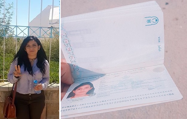 سيليا زياني تتسلم جواز سفرها اخيرا