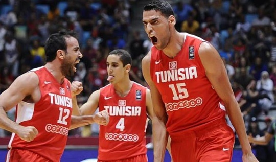 تونس تتوفق على المغرب في البطولة الإفريقية لكرة السلة