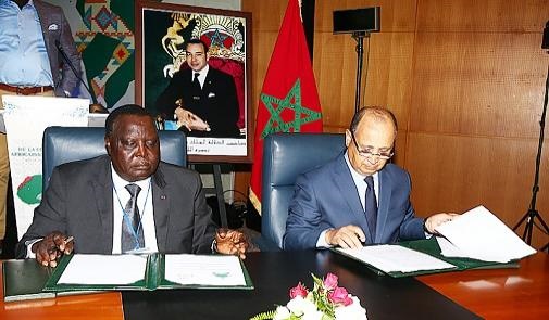 اتفاقية شراكة بين جامعة القوى والكونفدرالية الإفريقية