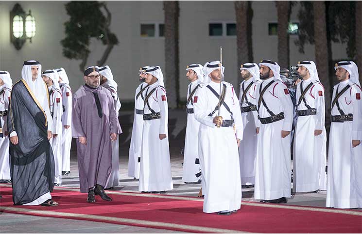 قطريون متفائلون بزيارة الملك.. و''كاسر الحصار'' يلهب مواقع التواصل