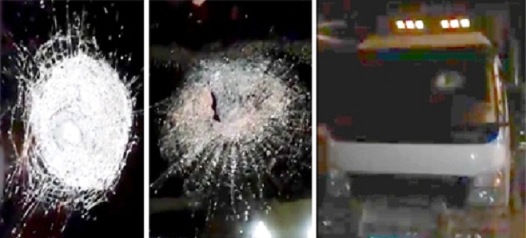 بالفيديو.. عصابة تهاجم السائقين ليلا وترشقهم بالحجارة قرب الناظور