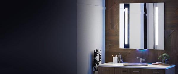 مرآة ذكية تستجيب للأوامر الصوتية وتتحكم فى جميع أداوت حمامك