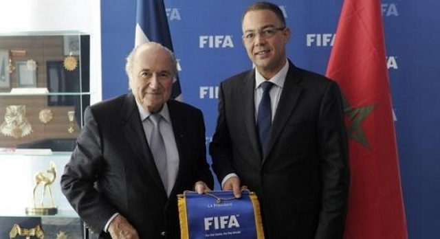 بلاتر يدعم المغرب لتنظيم كأس العالم 2026