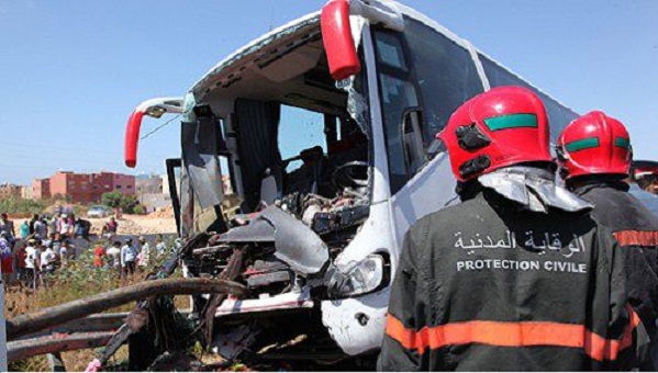 إقليم اشتوكة-آيت باها.. مصرع 9 أشخاص وإصابة 6 آخرين في حادثة سير
