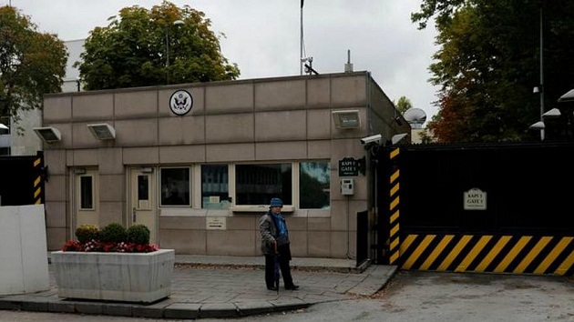 الولايات المتحدة تغلق سفارتها في أنقرة