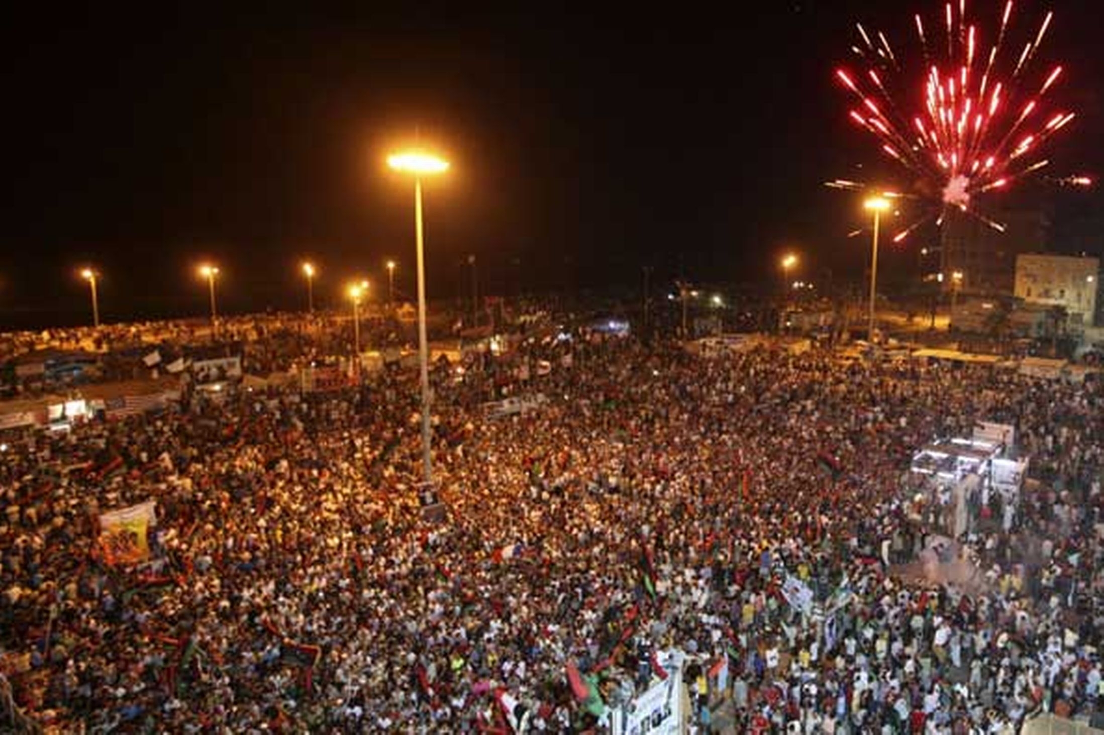 640 جريحا في ليبيا بسبب ألعاب نارية بمناسبة عيد المولد النبوي