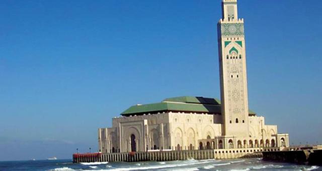 مسجد الحسن الثاني رابع أجمل مساجد العالم