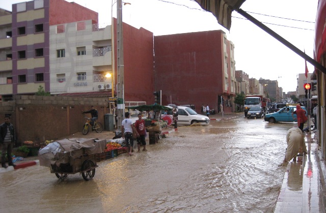  تعبئة في المغرب لمتابعة الوضع بالمناطق المتضررة من التساقطات المطرية