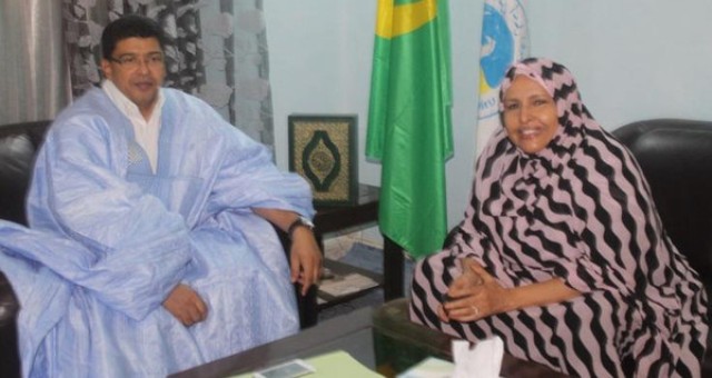 انضمام المعلومة بنت الميداح إلى الحزب الموريتاني الحاكم