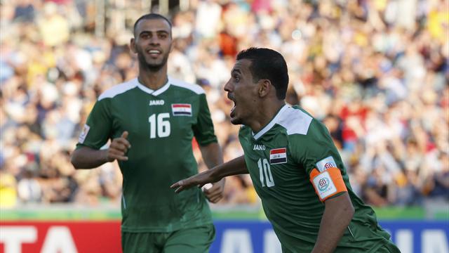 العراق يطيح بإيران ويصل لنصف النهائي آسيا