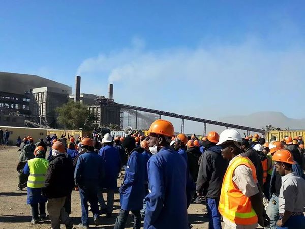 عمال شركة الحديد لموريتانيا في اضراب عام