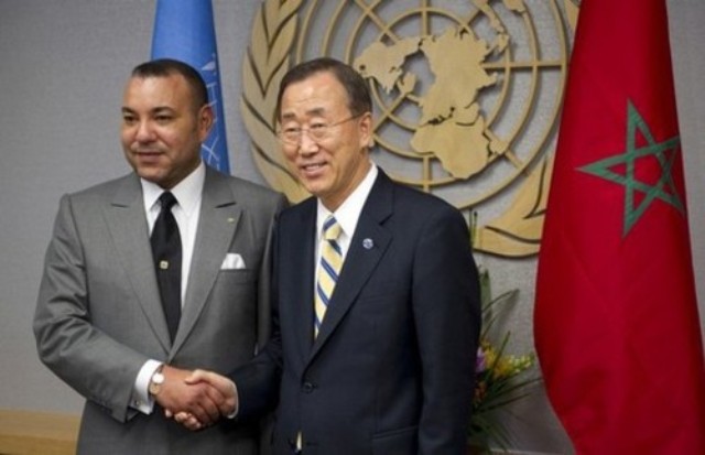 بان كي مون يؤكد للعاهل المغربي حيادية وموضوعية ونزاهة الأمم المتحدة في قضية الصحراء