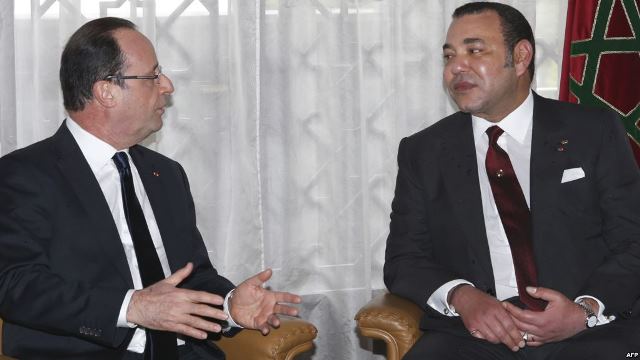 العاهل المغربي يلتقي غدا الاثنين في باريس مع الرئيس الفرنسي