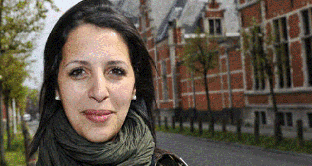 إمرأة بلجيكية من أصول مغربية على رأس حزب 