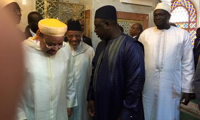 الرئيس السنغالي يزور ضريح سيدي أحمد التيجاني بالمدينة العتيقة لفاس
