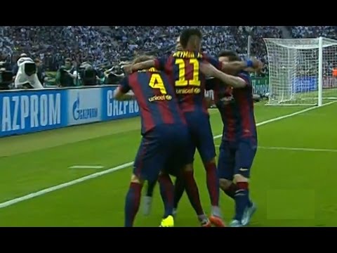 بالفيديو : برشلونة -يوفنتوس :3-1