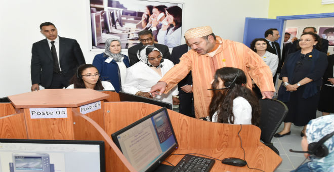 الملك محمد السادس يطلق مشروعين للتكوين لفائدة شباب الدار البيضاء