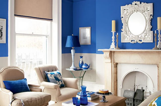 بالصور:أفكار لاعتماد اللون الأزرق في ديكور المنزل
