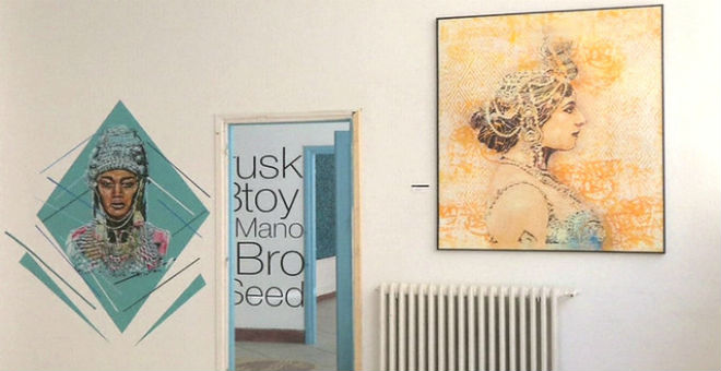 فنانان تونسيان وراء تحويل عمارة مهجورة إلى معرض لفن الشارع