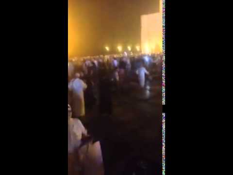 انفجار مكبّر الصوت في مسجد الحسن الثاني و هروب المصلّين